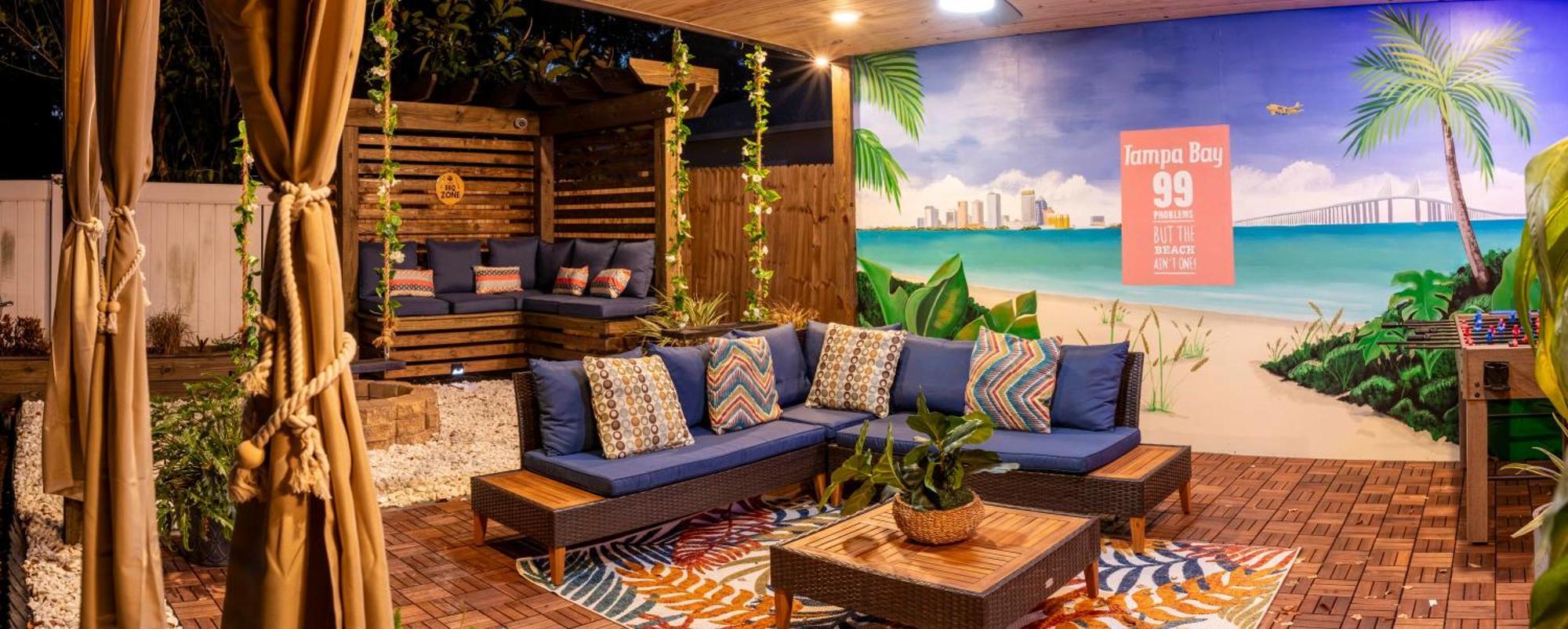 Luxury 5-Br House, Tampa Downtown With Cottage Bagian luar foto